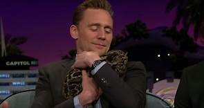 Tom Hiddleston playing with a baby leopard may make your heart burst