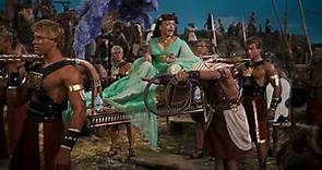 Anne Baxter chews all the scenery - Queen Nefretiri in The Ten Commandments