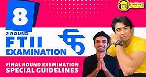 Film and Television Institute of India (FTII) | Examination | Guideline | Tips P-2