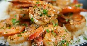 The Most Flavorful Garlic Butter Shrimp Ever | Quick & Easy Dinner Recipe