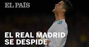 El REAL MADRID se despide de CRISTIANO con este emotivo homenaje