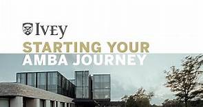 Starting an Application | The Ivey Accelerated MBA Program