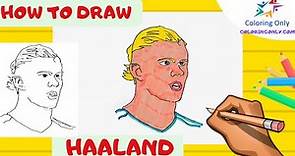 How To Draw Haaland