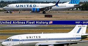 United airlines fleet history