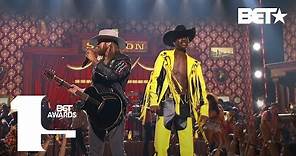 Lil Nas X & Billy Ray Cyrus Bring The Old Town Road To The BET Awards Live! | BET Awards 2019