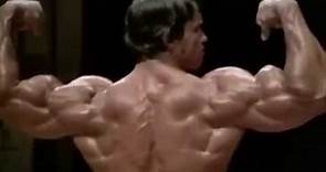 Arnold Schwarzenegger posing routine 1974 Mr. Olympia