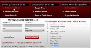 How to Do FREE Marriage & Divorce Records Search Online