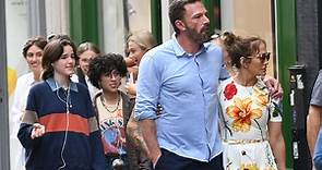 JLo & Ben Affleck’s teens Emme, 14, & Seraphina, 16, hold hands in rare appearance just days after couple’s wh