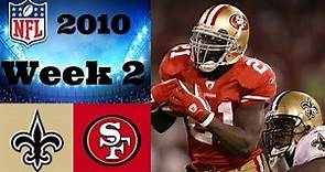 New Orleans Saints vs. San Francisco 49ers | NFL 2010 Week 2 Highlights