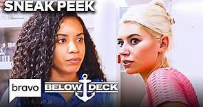 SNEAK PEEK: Camille Lamb Goes Swimming While the Rest of the Crew Work | Below Deck (S10 E2) | Bravo