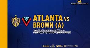 Torneo de Reserva Fecha 10 | Atlanta vs. Brown (A)