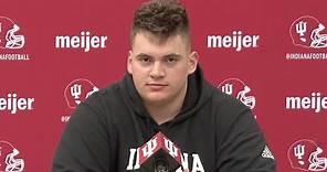 Zach Carpenter talks transfer from Michigan, adjustment to Indiana