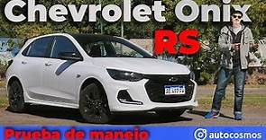 Test Chevrolet Onix RS: Turbo y aire deportivo | Autocosmos