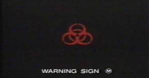 "Warning Sign" (1985) Trailer