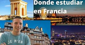 ⚠️ 🇫🇷 Top 5 de las ciudades para Estudiar en Francia 🇫🇷