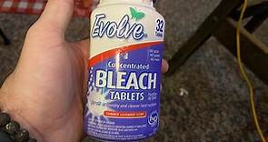 Evolve Bleach Tablets review