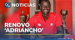 Los diablos Rojos confirmaron la renovación del contrato de Adrián Ramos