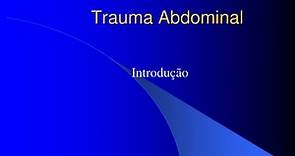 PPT - Trauma Abdominal PowerPoint Presentation, free download - ID:5331270