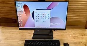 Unboxing-Lenovo IdeaCentre 27" All-in-One Touchscreen Desktop - 13th Gen Intel Core i7-13620H 1080p