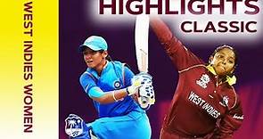 Final Ball Thriller Decided by ONE Run! | Classic Match Highlights | West Indies Women v India 2019