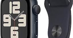Apple Watch SE (2nd Gen) [GPS 40mm] Smartwatch with Midnight Aluminum Case with Midnight Sport Band S/M. Fitness & Sleep Tracker, Crash Detection, Heart Rate Monitor