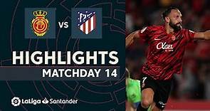 Resumen de RCD Mallorca vs Atlético de Madrid (1-0)