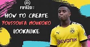 How to Create Youssoufa Moukoko - FIFA 20 Lookalike for Pro Clubs