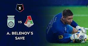 Belenov's Save in the Game Against Lokomotiv