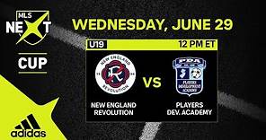 U19 MLS NEXT Cup: New England Revolution vs. Players Development Academy | June 29, 2022 | FULL GAME