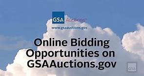 GSA Auctions: Online Bidding Opportunities