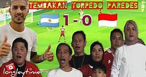Tendangan Torpedo Leandro Paredes. FIFA Matchday Indonesia Vs Argentina. #fifamacthday