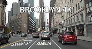 Driving Downtown - Brooklyn 4K - New York City