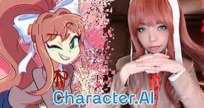 Monika vs Monika A.I. 💔 (Character.AI)