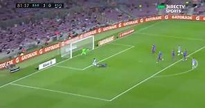 Julen Lobete anotó el primer gol de la Real Sociedad vs. Barcelona. (Video: DirecTv Sports)