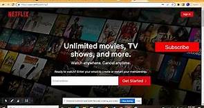 How to Sign Up for a Netflix Free Trial Account in less than 3 minutes | Netflix Guide Part 1