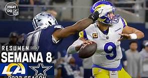Los Angeles Rams vs. Dallas Cowboys | Semana 8 NFL 2023 | NFL Highlights Resumen en español