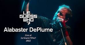 Alabaster DePlume - Live at Le Guess Who?