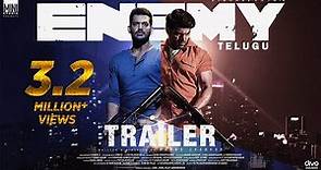 Enemy (Telugu) -Official Trailer| Vishal | Arya | Anand Shankar | Mamta Mohandas | Thaman S | Sam CS