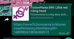 my first story on fictionmania
