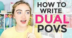 How to Write (and Outline) DUAL POVS