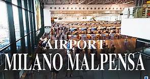 【Airport Tour】Milano Malpensa Airport Check in & Arrival area