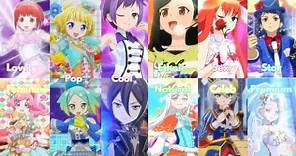 プリティシリーズ/Pretty Series All Idol Types