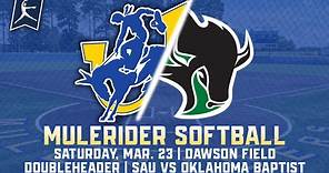 Softball Southern Arkansas vs. Oklahoma Baptist 3/23/24