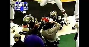 Tim Couch Hail Mary to Kevin Johnson (1999) (Jim Donovan Call)