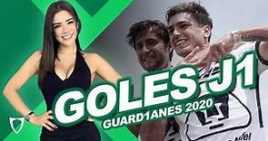 GOLES JORNADA 1 GUARD1ANES 2020 TABLA GENERAL y de GOLEO ⚽️ Julio 27 2020