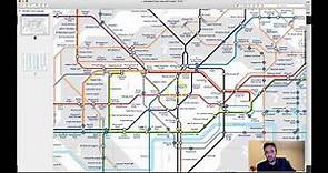 How to navigate the London Tube Map from a Programmer with 10 years experiance