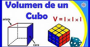 ✅ Calcular el Volumen de un CUBO, Fácil - Ejemplos Resueltos | Cuerpos Geométricos
