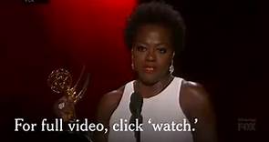 Viola Davis's Emotional Emmys Speech