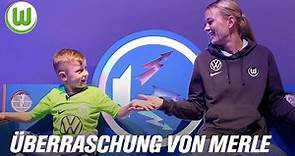 Merle Frohms sorgt für besondere Momente! 💚 "Wolfsburg, wie wir es lieben!"