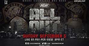 AEW All Out Live on Pay Per View | Check out the Promo Featuring Cypress Hill "Champion Sound"